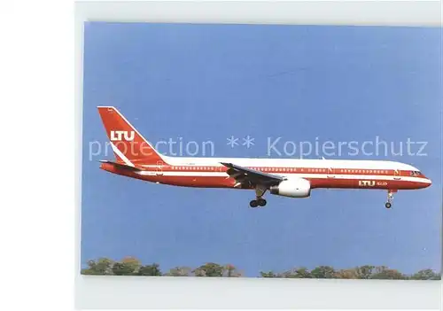 Flugzeuge Zivil LTU Sued International Airways Boeing 757 2G5 D AMUX Kat. Airplanes Avions