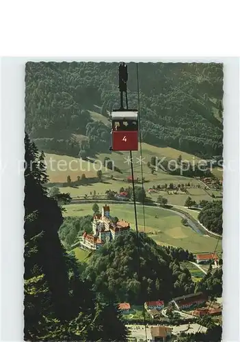 Seilbahn Kampenwand Schloss Hohenaschau Chiemgau Kat. Bahnen