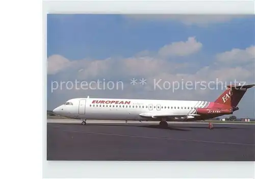 Flugzeuge Zivil European Air Charter BAC 1 11 510ED cn 136  Kat. Airplanes Avions