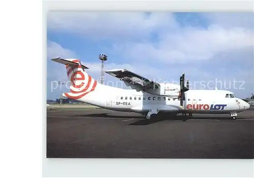 Flugzeuge Zivil Eurolot ATR 42 300 SP EEA c n 011 Kat. Airplanes Avions