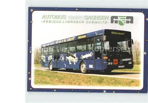 Autobus Omnibus Mercedes Benz 0 407 Sachsen  Kat. Autos