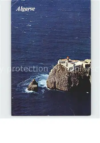 Leuchtturm Lighthouse Algarve Cabo de Sao Vicente Sagres Kat. Gebaeude