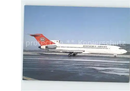 Flugzeuge Zivil Bosphorus Airways Boeing 727 230 TC IKO c n 20430 830 Kat. Airplanes Avions