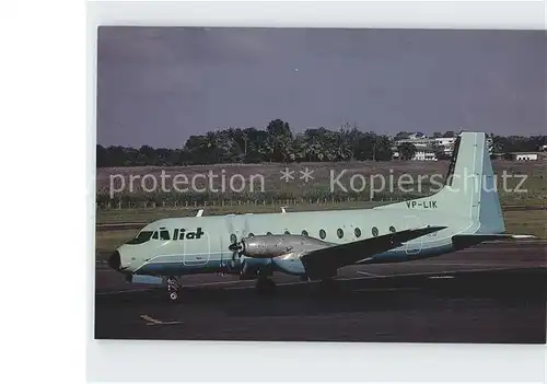 Flugzeuge Zivil LIAT Hawker Siddeley 748 Srs. 2 217 VP LIK c n 1583 Kat. Airplanes Avions