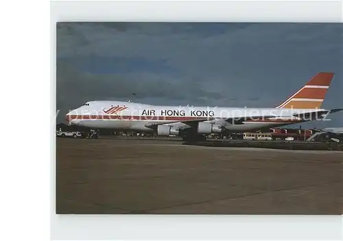 Flugzeuge Zivil Air Hong Kong B 747 100F VR HKN C N 19897 Kat. Airplanes Avions