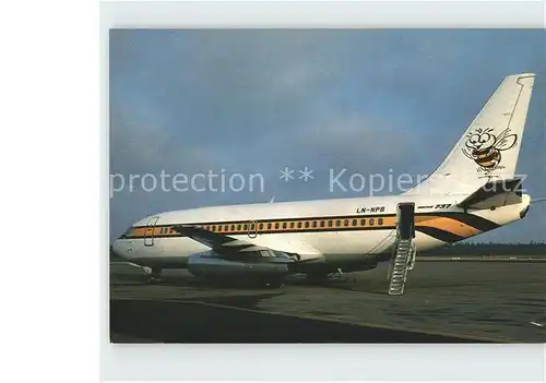 Flugzeuge Zivil Air Executive Norway Busy Bee AS. Boeing 737 2R4C LN NPB  Kat. Airplanes Avions