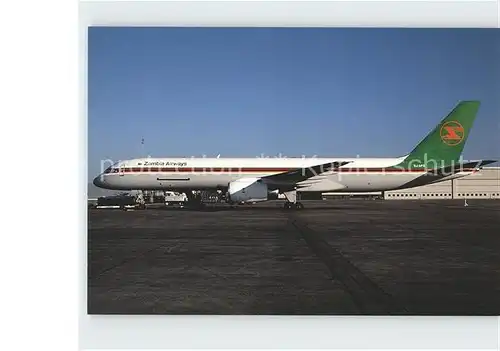 Flugzeuge Zivil Zambia Airways Boeing 757 23APF 9J AFO c n 24635 258 Kat. Airplanes Avions