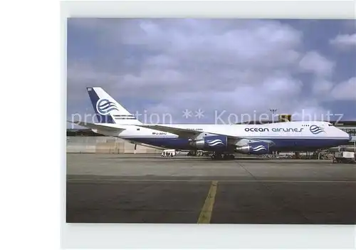 Flugzeuge Zivil Ocean Airlines B747 230F SCD D ABYO Cn 21592 347 Kat. Airplanes Avions