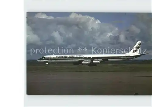 Flugzeuge Zivil Evergreen International DC8.73 N816EV C N 45990 Kat. Airplanes Avions