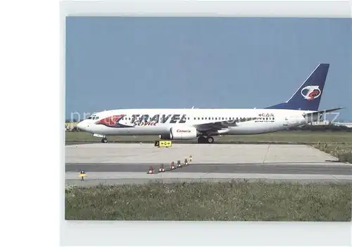 Flugzeuge Zivil Travel Service Boeing 737 86N OK TVQ cn 28618 Kat. Airplanes Avions