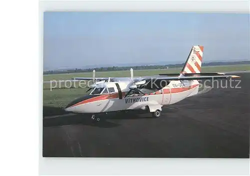 Flugzeuge Zivil Vitkovice L 410 A OK DDX c n 73031 Kat. Airplanes Avions