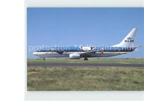Flugzeuge Zivil KLM Boeing 737 8K2 PH BXB cn 29132 Kat. Airplanes Avions