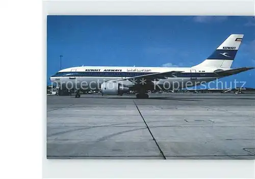 Flugzeuge Zivil Kuwait Airways Airbus A 310 222 9K AHB  Kat. Airplanes Avions