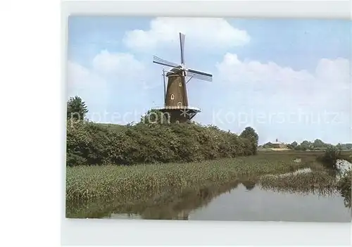 Windmuehle Gorinchem Walmolen De Hoop  Kat. Gebaeude und Architektur