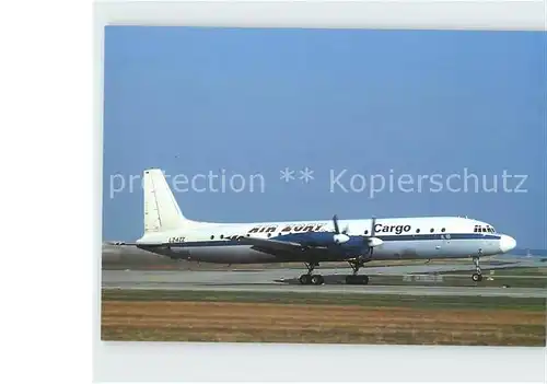 Flugzeuge Zivil Air Zory Ilyushin IL 18 F LZ AZZ c n  Kat. Airplanes Avions