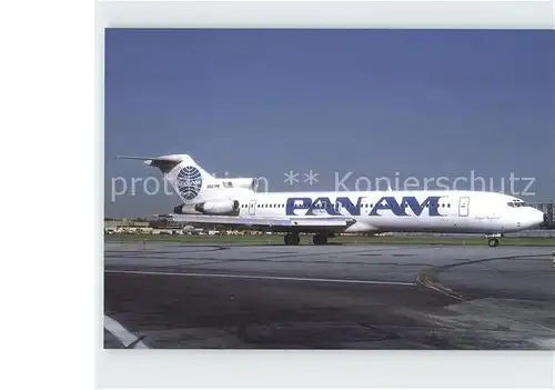 Flugzeuge Zivil Pan Am B727 227 N551PE Cn 20772 Kat. Airplanes Avions