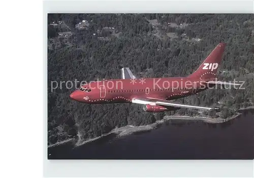 Flugzeuge Zivil ZIP Boeing B737 200 C GCPP  Kat. Airplanes Avions