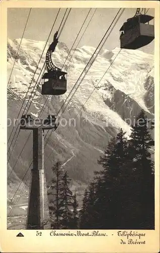 Seilbahn Chamonix Mont Blanc Telepherique du Brevent Kat. Bahnen