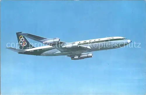 Flugzeuge Zivil Olympic Airways Boeing 707 320 Super fan Jet Kat. Airplanes Avions