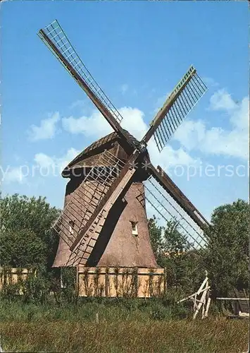 Windmuehle Bergen Holland Damlandermolen Kat. Gebaeude und Architektur