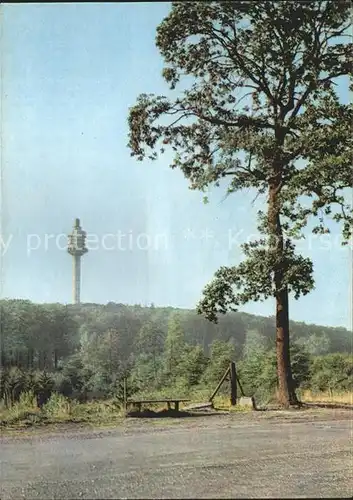 Fernsehturm Funkturm Kyffhaeuser  / Gebaeude /