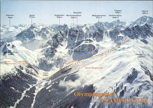 Skifahren Axamer Lizum Tirol Kat. Sport