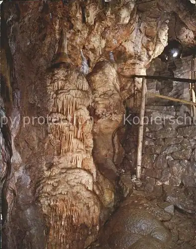 Hoehlen Caves Grottes Iberger Tropfsteinhoehle Bad Grund Harz Kat. Berge