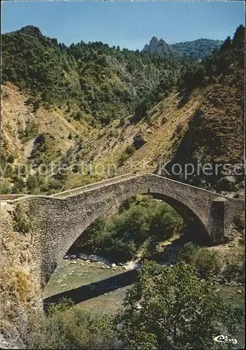 Bruecken Bridges Ponts Pont de la Reine Jeanne Entrevaux