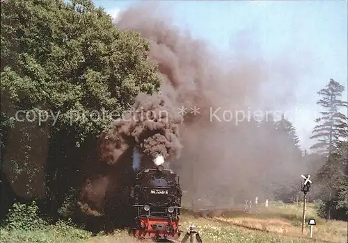 Lokomotive Harzquerbahn  Kat. Eisenbahn