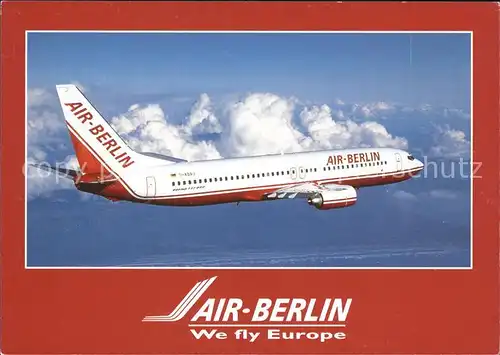 Flugzeuge Zivil Air Berlin 737 800 Kat. Airplanes Avions
