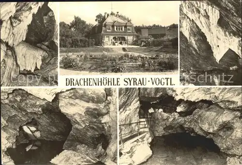 Hoehlen Caves Grottes Drachenhoehle Syrau Vogtland  Kat. Berge