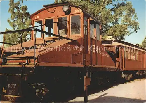 Lokomotive Pacific Electric Eisenbahn 1902 Kat. Eisenbahn