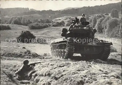 Panzer Tank Bundeswehr Manoever  / Militaria /