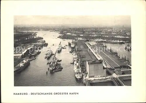 Hafenanlagen Hamburg Kat. Schiffe