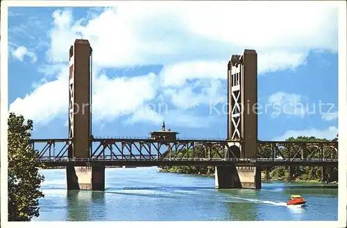 Bruecken Bridges Ponts Tower Bridge Sacramento California 