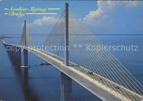 Bruecken Bridges Ponts Sunshine Skyway Bridge