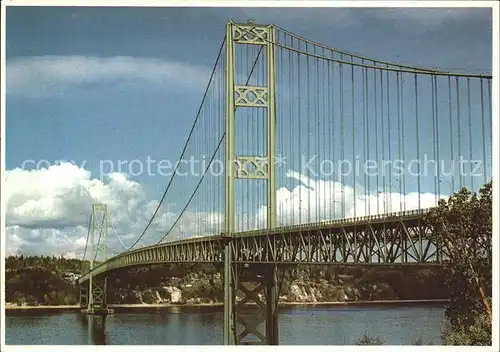 Bruecken Bridges Ponts Narrows Bridge Tacoma Washington