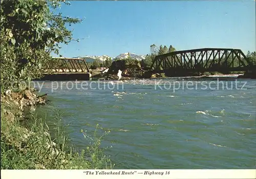 Bruecken Bridges Ponts Yellowhead Route Highway 16 Telkwa British Columbia