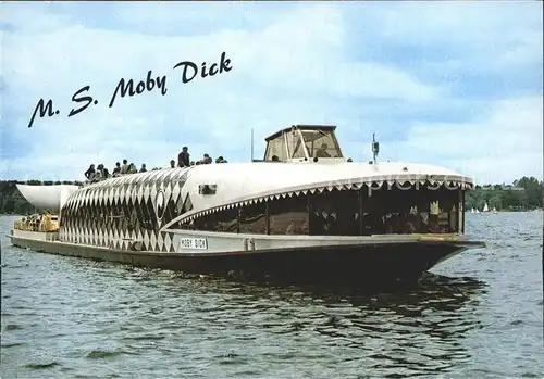 Motorschiffe M.S. Moby Dick Berlin Kat. Schiffe