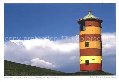 Leuchtturm Lighthouse Pilsum Ostfriesland  Kat. Gebaeude