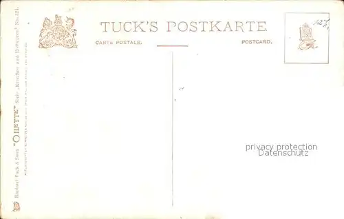 Verlag Tucks Oilette Nr. 524 F. Hildebrandt Kirschen  Kat. Verlage