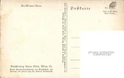 Kuenstlerkarte Josef Engelhart Schneider Frauen Kleidung Alt Wiener Serie Kat. Kuenstlerkarte