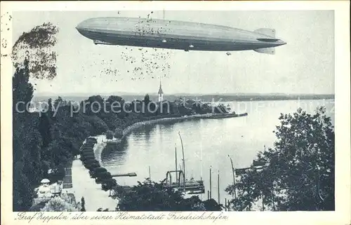 Zeppelin Graf Zeppelin Friedrichshafen Kat. Flug