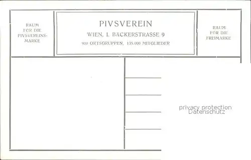 Kuenstlerkarte R. Assmann Graf Ruediger von Starhemberg Verletzung Piusverein Wien Kat. Kuenstlerkarte