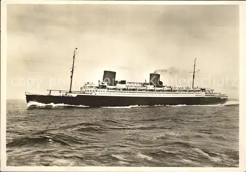 Dampfer Oceanliner Bremen  Kat. Schiffe