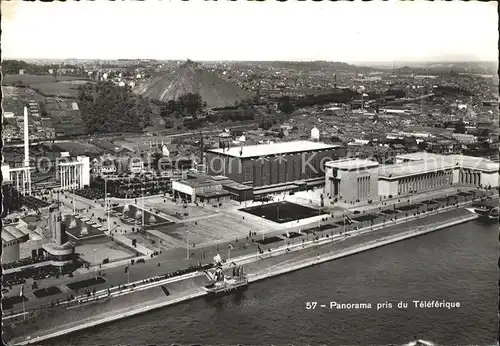Exposition Internationale Liege 1939 Panorama pris du Teleferique / Expositions /