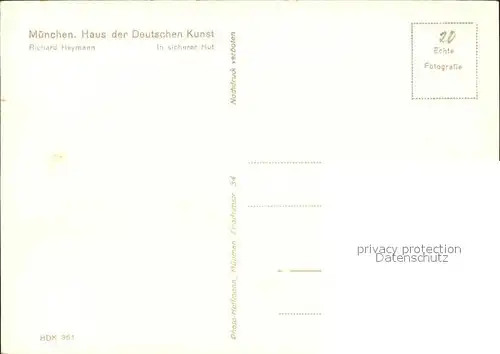 Verlag HDK Nr. 361 Richard Heymann In sicherer Hut  Kat. Verlage