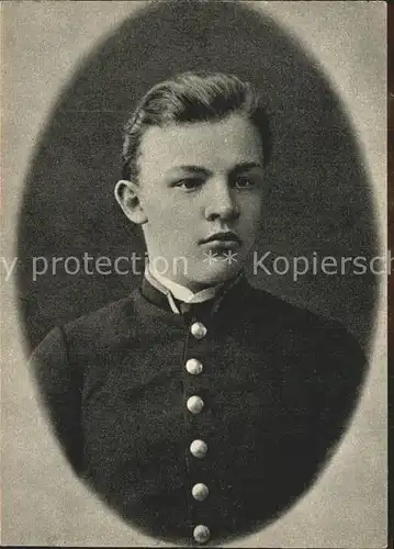 Politiker Wladimir Iljitsch Lenin Graduation from the Gymnasium 1887 Kat. Politik