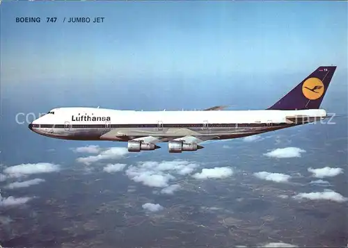 Lufthansa Boeing 747 Jumbo Jet Kat. Flug
