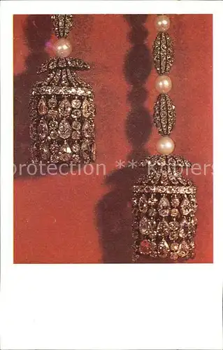 Schmuck Tasseled Cords 1770 1780 USSR Diamond Fund Kat. Mode
